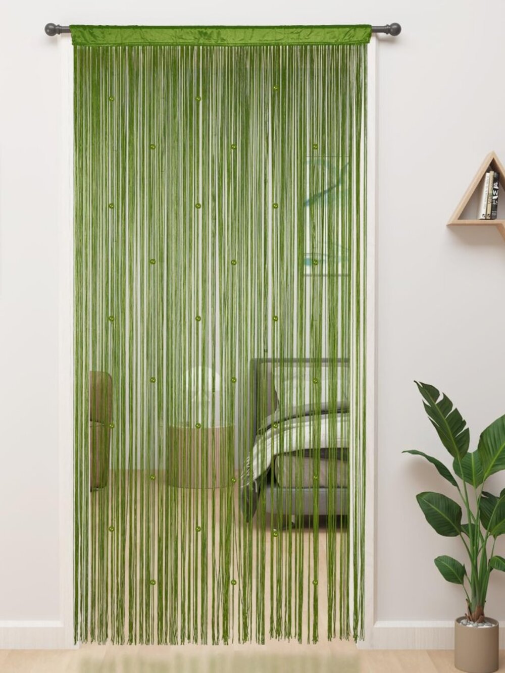 Beaded Curtain Beaded Curtains for Doorways Crystals Suitable for Interior Decor
